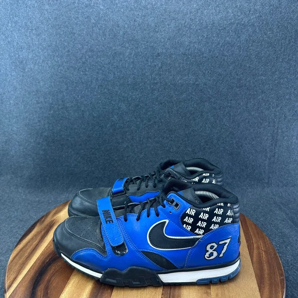 Nike Air Trainer 1 Mid SOA Blue Black Men's Sneakers Sz 10 87 X AQ5099-400